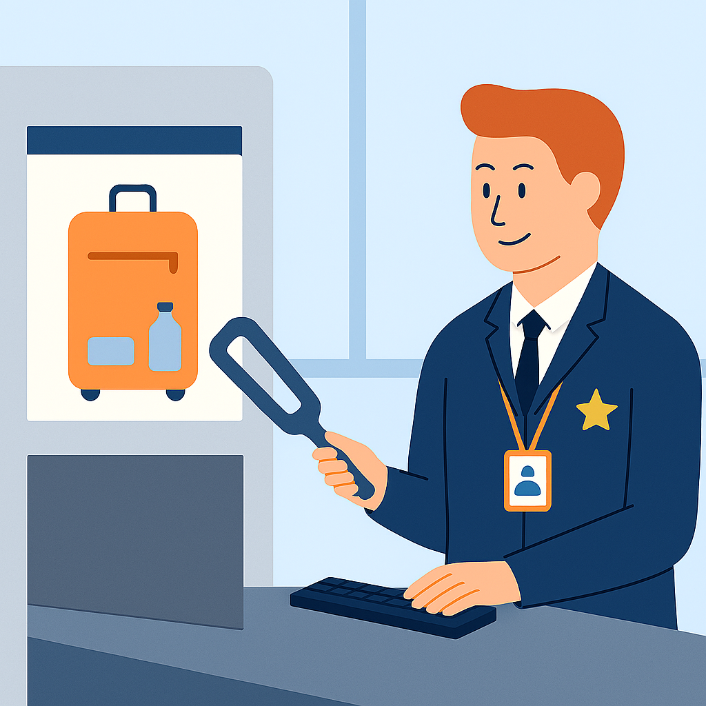 ① X-ray 검색(판독)