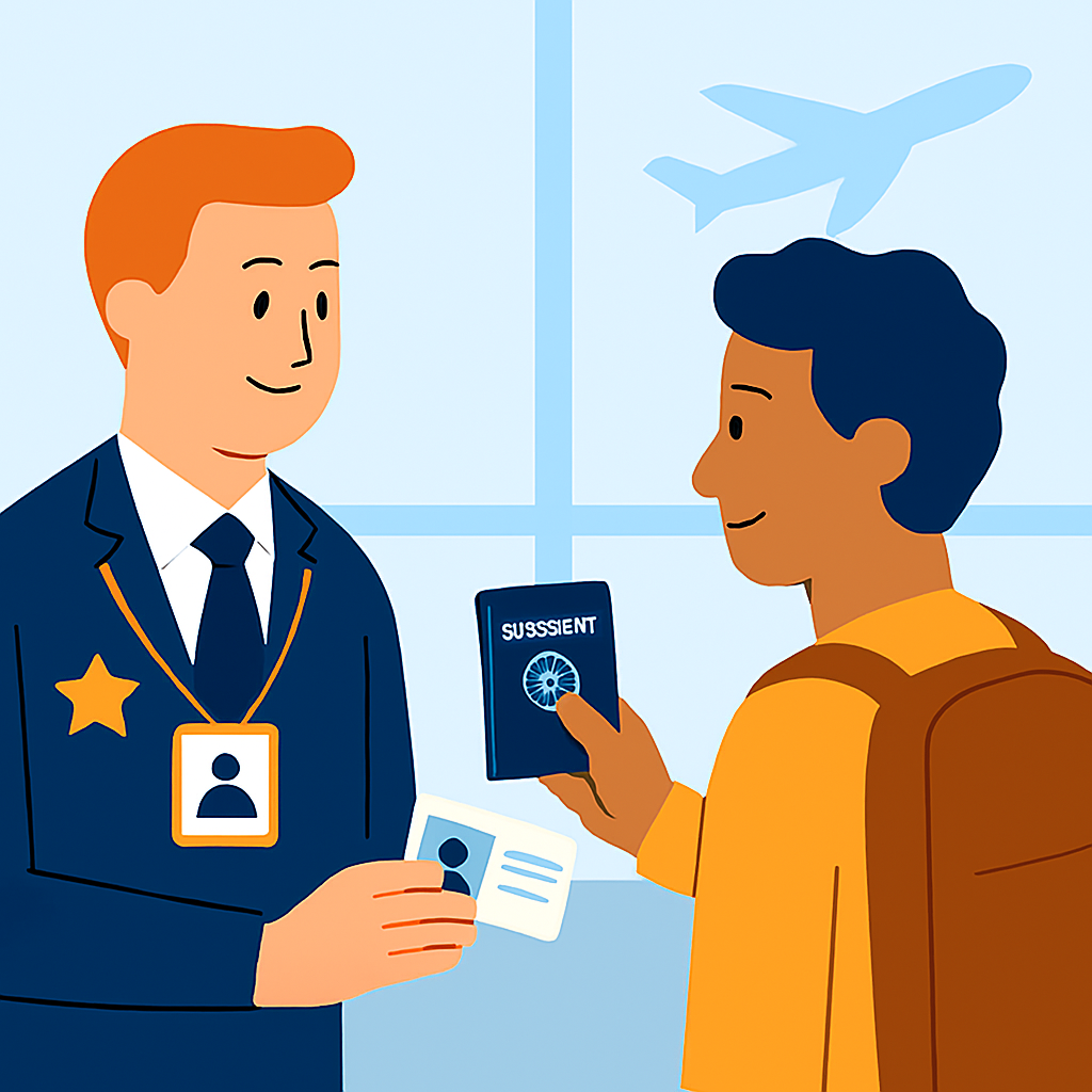 ② 기내 보안점검